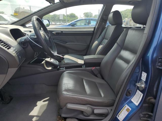 2HGFA16929H501436 - 2009 HONDA CIVIC EXL ლურჯი ფოტო 7