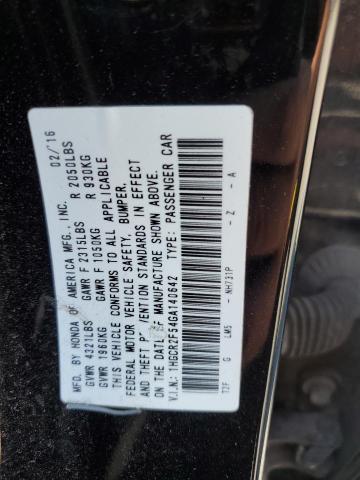 1HGCR2F54GA140642 - 2016 HONDA ACCORD SPORT BLACK photo 13