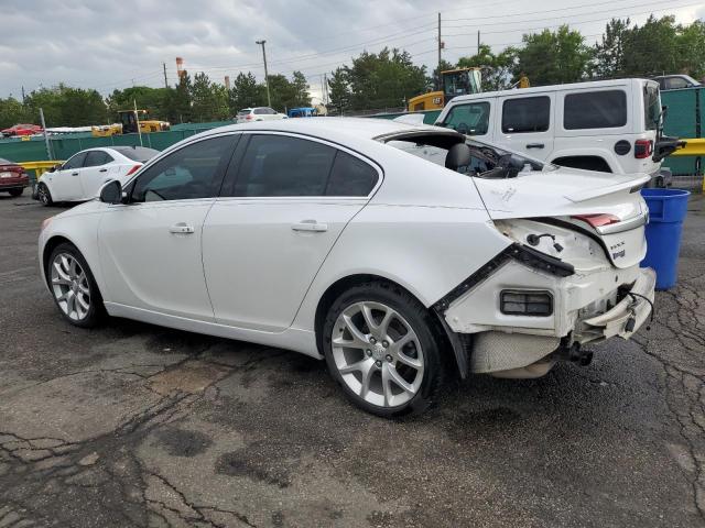 2G4GV5GXXG9135014 - 2016 BUICK REGAL GS WHITE photo 2