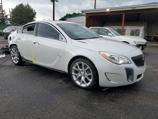 2G4GV5GXXG9135014 - 2016 BUICK REGAL GS WHITE photo 4
