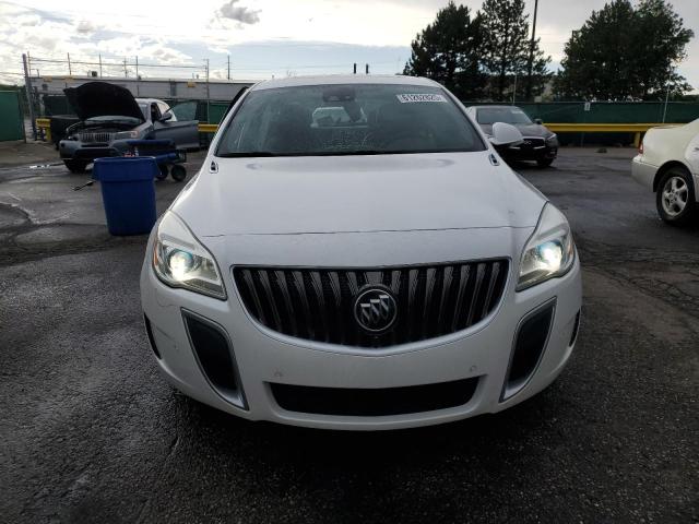 2G4GV5GXXG9135014 - 2016 BUICK REGAL GS WHITE photo 5