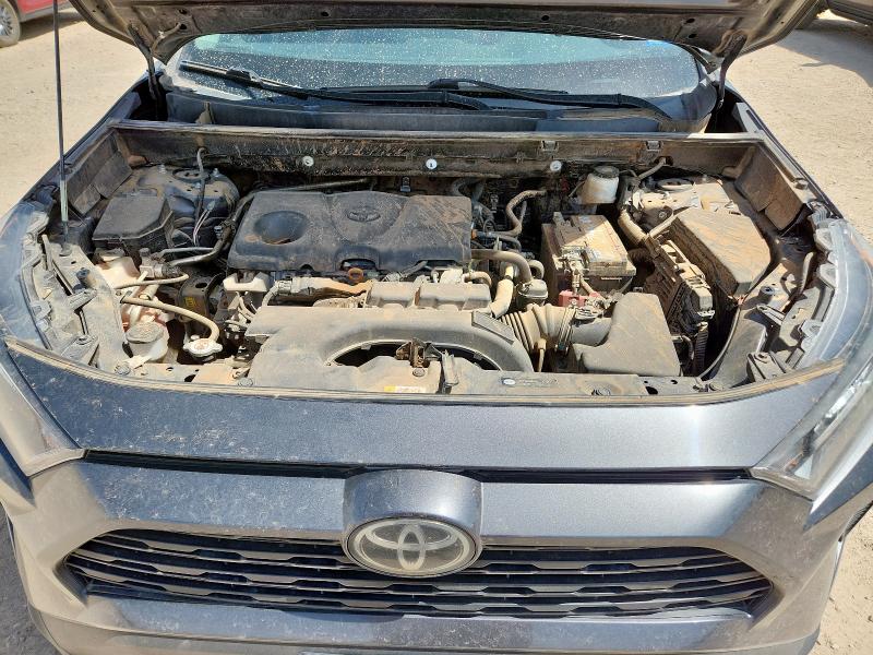 2T3H1RFVXKC027083 - 2019 TOYOTA RAV4 LE CHARCOAL photo 12