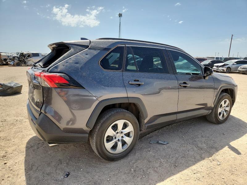 2T3H1RFVXKC027083 - 2019 TOYOTA RAV4 LE CHARCOAL photo 3