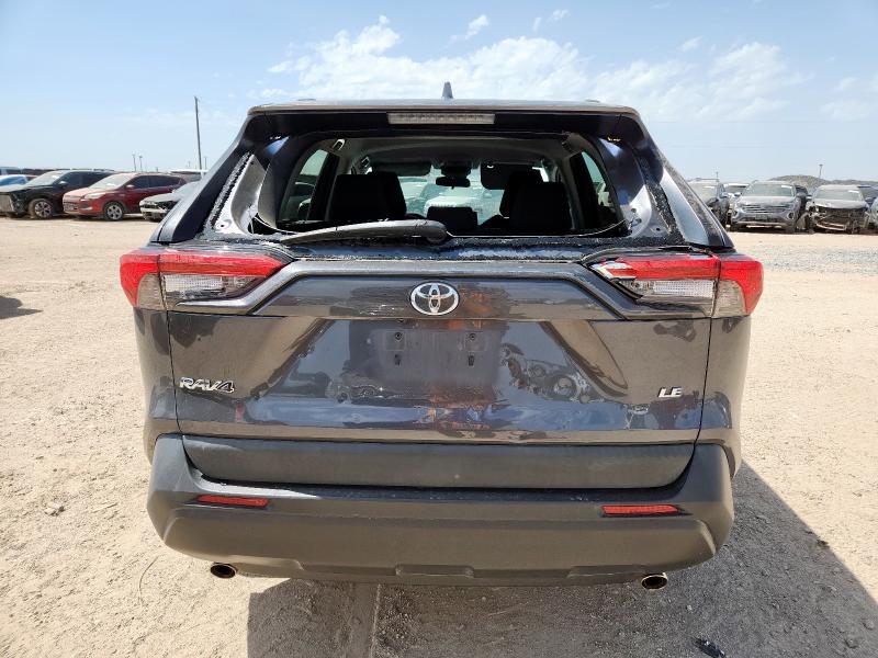 2T3H1RFVXKC027083 - 2019 TOYOTA RAV4 LE CHARCOAL photo 6