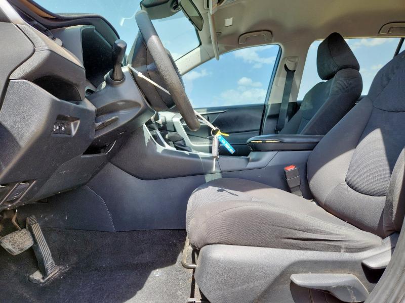 2T3H1RFVXKC027083 - 2019 TOYOTA RAV4 LE CHARCOAL photo 7