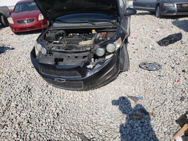 1G1JA5SHXE4207912 - 2014 CHEVROLET SONIC LS 黑色 照片 12