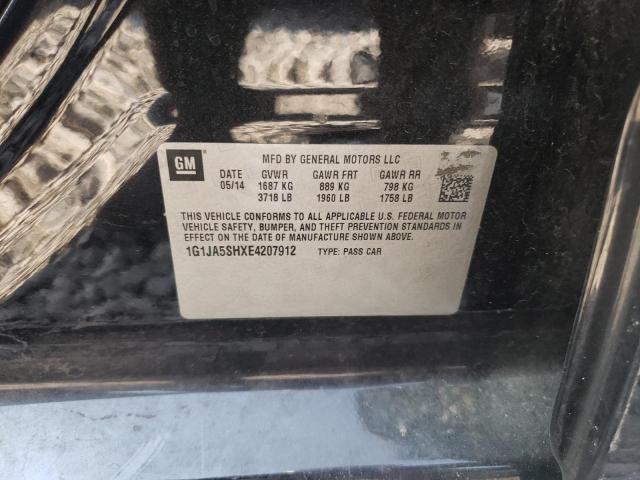 1G1JA5SHXE4207912 - 2014 CHEVROLET SONIC LS 黑色 照片 13