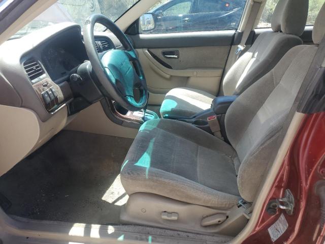 4S3BH675027645134 - 2002 SUBARU LEGACY OUTBACK AWP 勃艮第红 照片 7