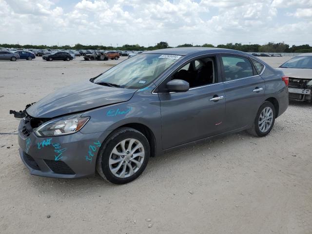 3N1AB7AP1KL626829 - 2019 NISSAN SENTRA S GRAY photo 1