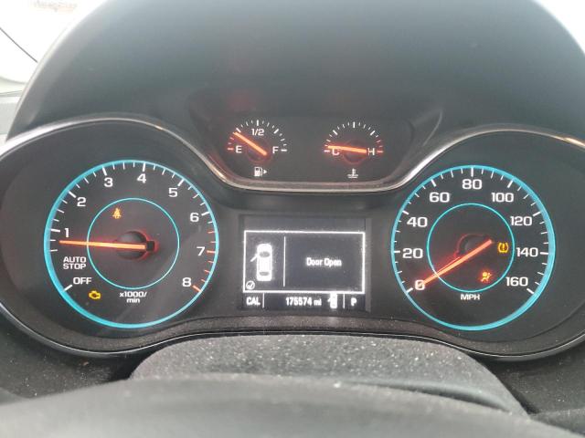 1G1BE5SM0G7267978 - 2016 CHEVROLET CRUZE LT ნაცრისფერი ფოტო 9