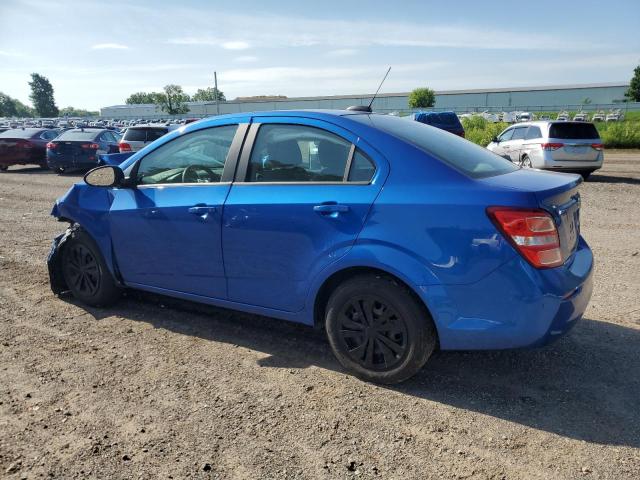 1G1JB5SB4L4100988 - 2020 CHEVROLET SONIC LS BLUE photo 2