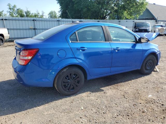 1G1JB5SB4L4100988 - 2020 CHEVROLET SONIC LS BLUE photo 3