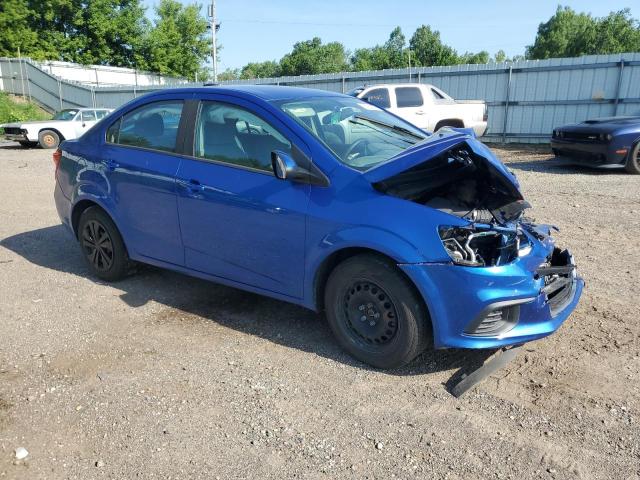 1G1JB5SB4L4100988 - 2020 CHEVROLET SONIC LS BLUE photo 4