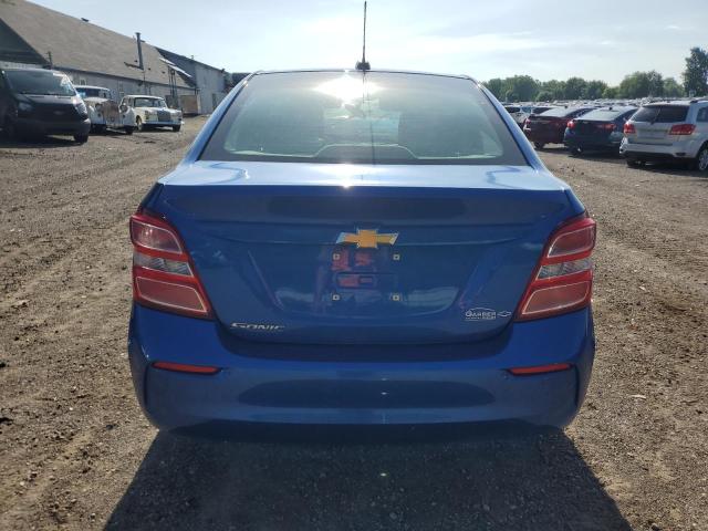 1G1JB5SB4L4100988 - 2020 CHEVROLET SONIC LS BLUE photo 6