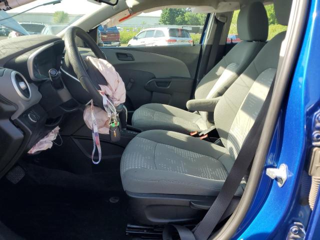 1G1JB5SB4L4100988 - 2020 CHEVROLET SONIC LS BLUE photo 7