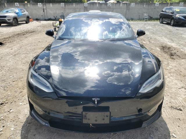 5YJSA1E5XNF462977 - 2022 TESLA MODEL S BLACK photo 5