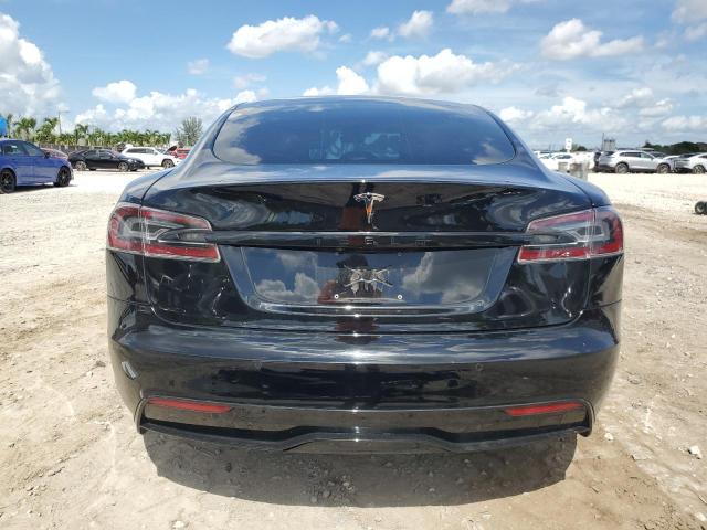 5YJSA1E5XNF462977 - 2022 TESLA MODEL S BLACK photo 6