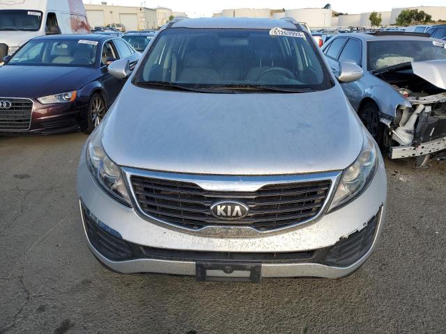 KNDPB3A20D7410286 - 2013 KIA SPORTAGE BASE SILVER photo 5