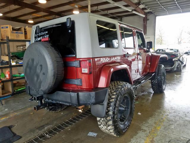 1J4GA59169L761979 - 2009 JEEP WRANGLER UNLIMITED SAHARA  photo 4