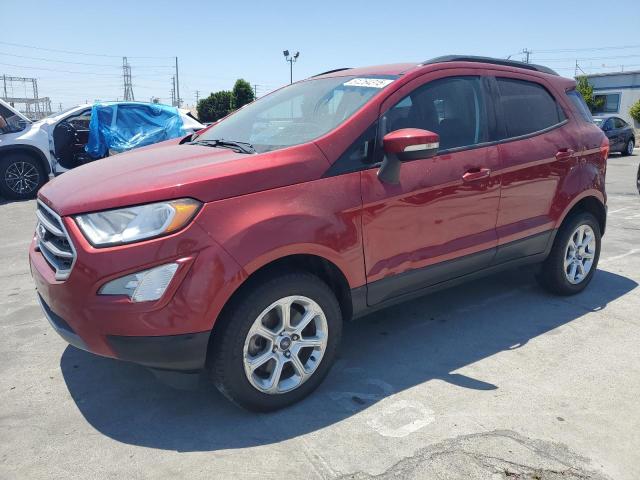 MAJ6P1UL6JC233841 - 2018 FORD ECOSPORT SE Қызыл фото 1
