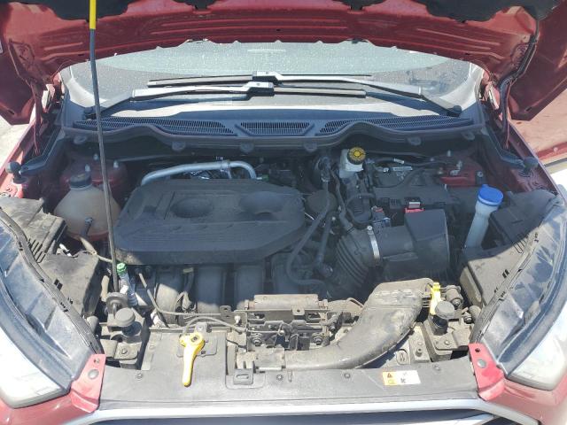 MAJ6P1UL6JC233841 - 2018 FORD ECOSPORT SE Қызыл фото 12