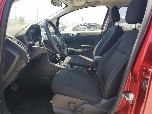 MAJ6P1UL6JC233841 - 2018 FORD ECOSPORT SE Қызыл фото 7