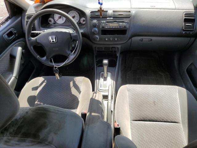 2HGES16325H013537 - 2005 HONDA CIVIC DX VP BLACK photo 8