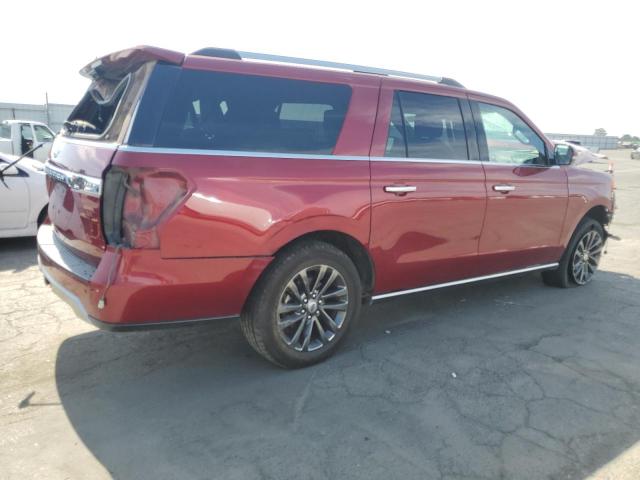 1FMJK1KT2KEA12258 - 2019 FORD EXPEDITION MAX LIMITED RED photo 3