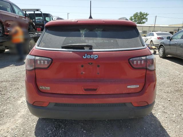 3C4NJCBB1KT743257 - 2019 JEEP COMPASS LATITUDE RED photo 6