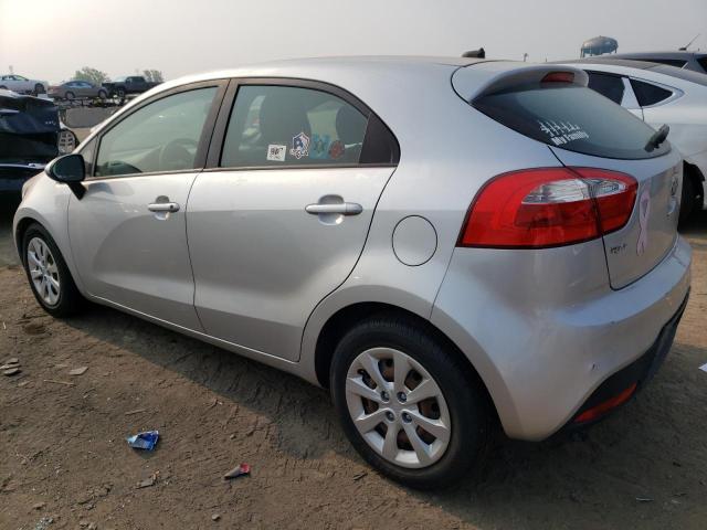 KNADM5A36C6052422 - 2012 KIA RIO LX SILVER photo 2