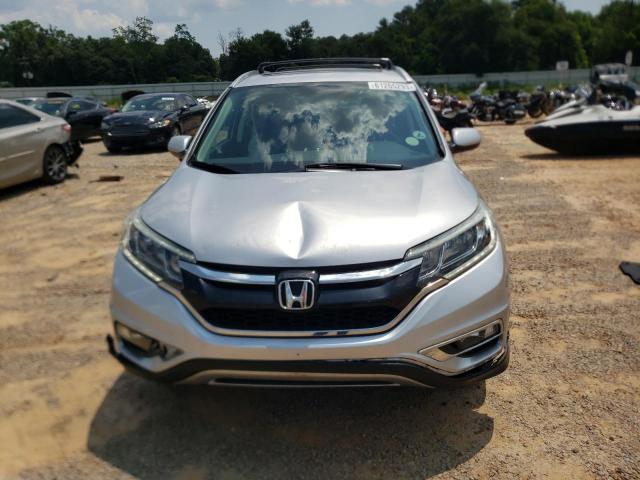 5J6RM4H70FL011540 - 2015 HONDA CR-V EXL SILVER photo 5