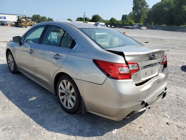 4S3BNAE63G3059842 - 2016 SUBARU LEGACY 2.5I PREMIUM TAN photo 2