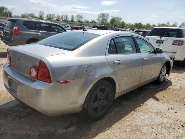 1G1ZH57B58F165855 - 2008 CHEVROLET MALIBU 1LT SILVER photo 3