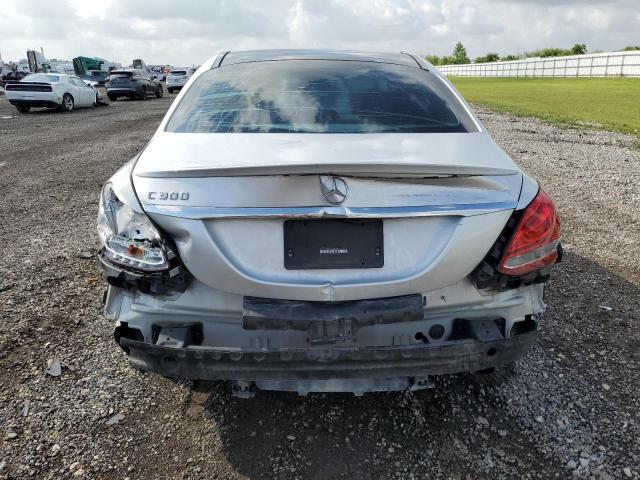 55SWF4JB6GU139947 - 2016 MERCEDES-BENZ C 300 SILVER photo 6