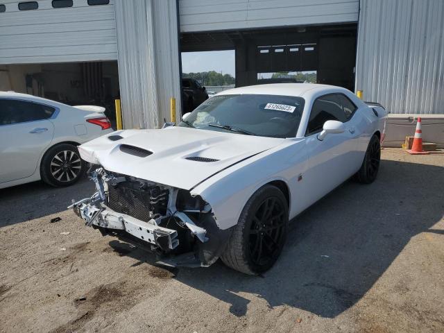 2C3CDZFJ4LH110530 - 2020 DODGE CHALLENGER R/T SCAT PACK WHITE photo 1