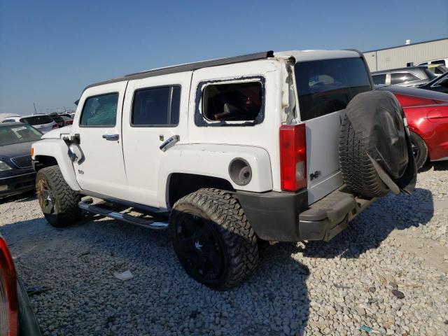 5GTEN43E188229010 - 2008 HUMMER H3 LUXURY WHITE photo 2