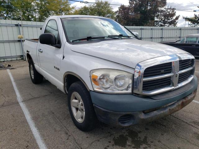 1D7HA16K78J124227 - 2008 DODGE RAM 1500 ST WHITE photo 1