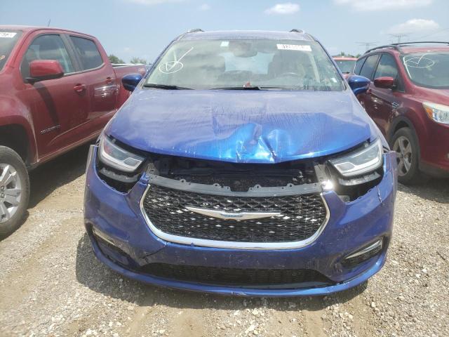 2C4RC1L78MR581028 - 2021 CHRYSLER PACIFICA HYBRID TOURING L BLUE photo 5