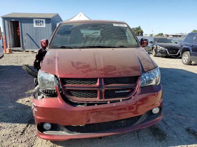 2C4RDGEGXKR711062 - 2019 DODGE GRAND CARA GT MAROON photo 5