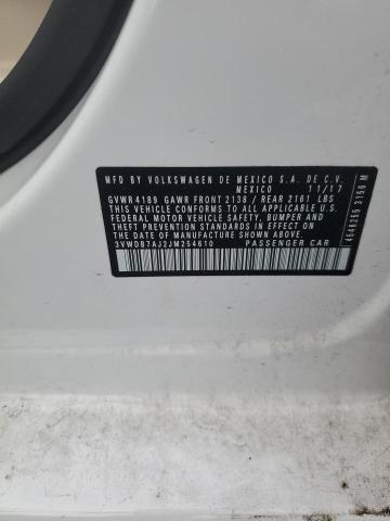 3VWDB7AJ2JM254610 - 2018 VOLKSWAGEN JETTA SE WHITE photo 12
