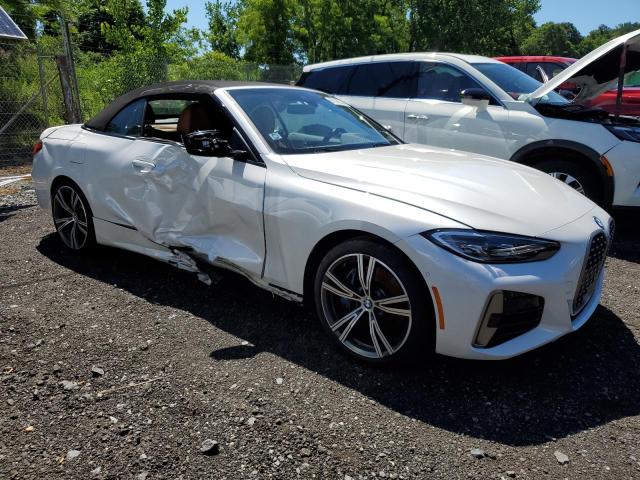 WBA63AT02PCM42447 - 2023 BMW M440XI WHITE photo 4