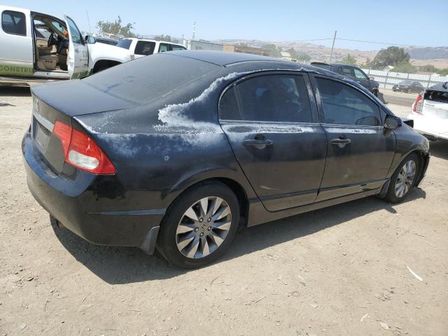 2HGFA1F98BH517422 - 2011 HONDA CIVIC EXL BLACK photo 3