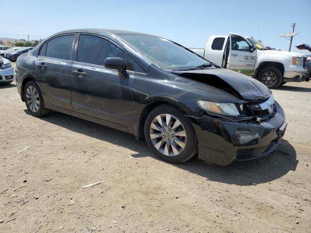 2HGFA1F98BH517422 - 2011 HONDA CIVIC EXL BLACK photo 4
