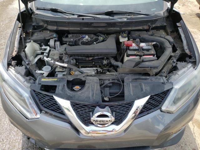 5N1AT2MV1GC826244 - 2016 NISSAN ROGUE S GRAY photo 11