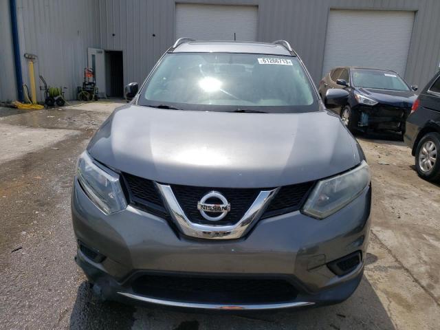 5N1AT2MV1GC826244 - 2016 NISSAN ROGUE S GRAY photo 5