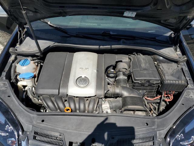 3VWEG71K57M069443 - 2007 VOLKSWAGEN JETTA WOLFSBURG 黑色 照片 12