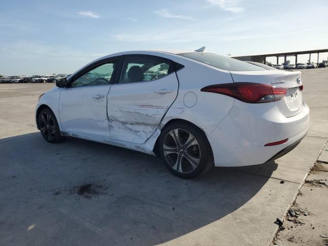 KMHDH4AH7FU413696 - 2015 HYUNDAI ELANTRA SE WHITE photo 2