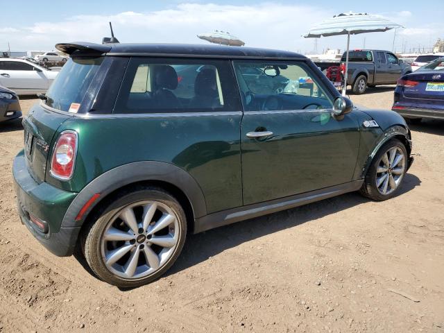 WMWSV3C52DT395559 - 2013 MINI COOPER S GREEN photo 3