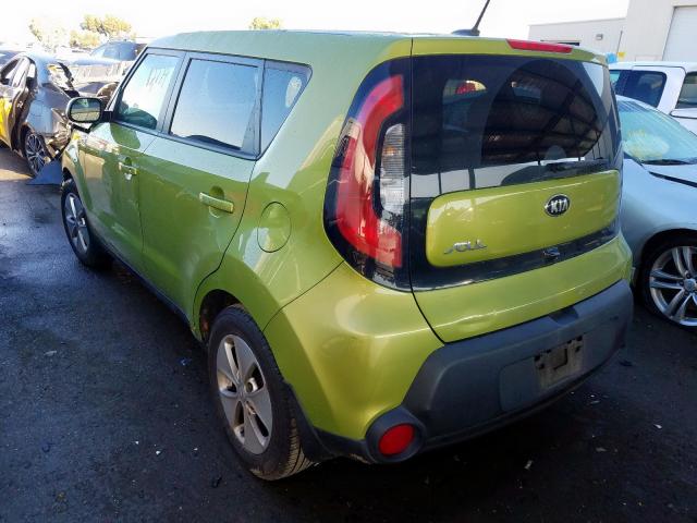 KNDJN2A2XG7829578 - 2016 KIA SOUL  photo 3