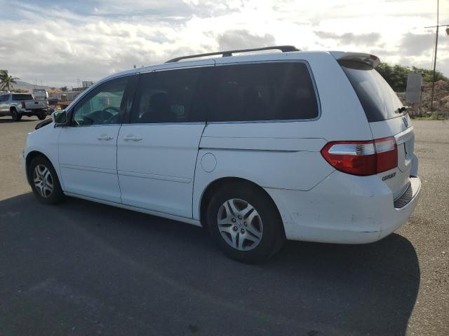 5FNRL38457B013233 - 2007 HONDA ODYSSEY EX WHITE photo 2